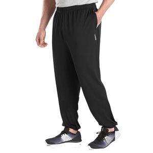 Reebok Speedwick Tech Fleece Elasticized Hem Jogger Pants Men’s Black Sz 4XL NWT